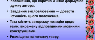 Що таке теза - визначення, теза в літературі, творі і у доповіді