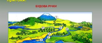 Будова річки: що таке річка, класифікація, короткий опис частин річки