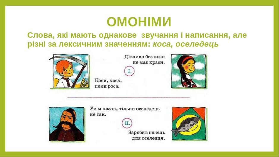Омоніми це