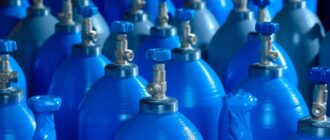 Баллоны: углекислотные, газовые
