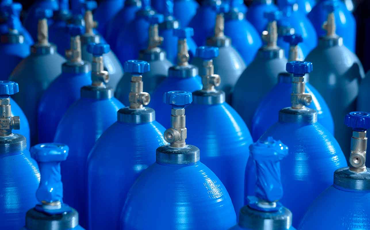 Баллоны: углекислотные, газовые