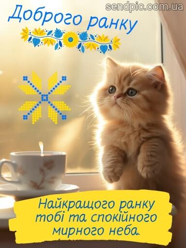 Доброго ранку