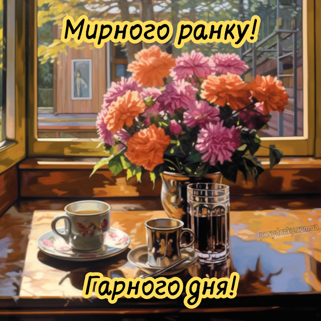Доброго ранку картинка