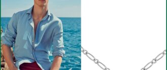 Мужская серебряная цепочка: как выбрать идеальное украшение?